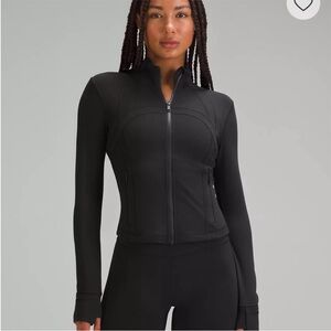 Lululemon Define Cropped Jacket - Nulu - Black